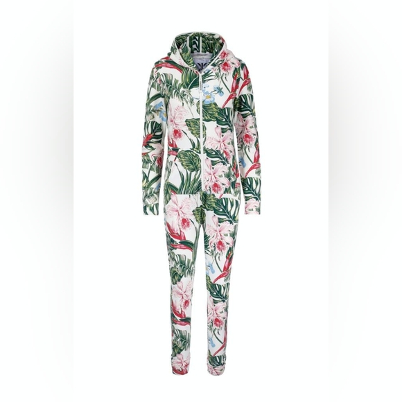 Norwegian Onepiece Tropicana Slim jumpsuit M NWT - Picture 3 of 13